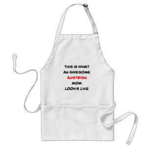 austrian mom, awesome standard apron