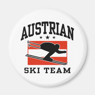 Austrian Ski Team Magnet
