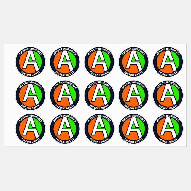 AUTEMS - Onsite Vinyl Stickers (Small) (Sheet)