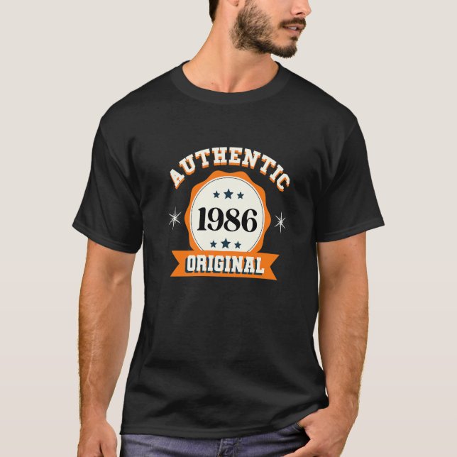 Authentic 1986 orginal T-Shirt (Front)