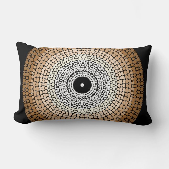 Authentic Aboriginal Designed Cushion 51 cm (Front)