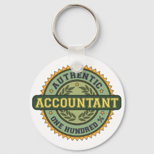Authentic Accountant Key Ring
