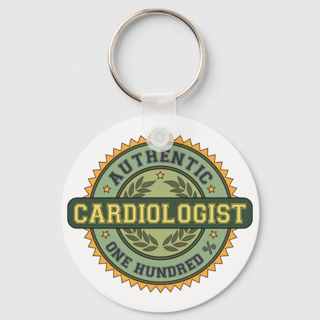 Authentic Cardiologist Key Ring (Front)