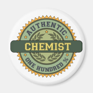 Authentic Chemist Magnet