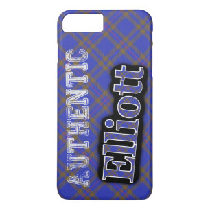 Authentic Clan Elliott Scottish Tartan Design Case