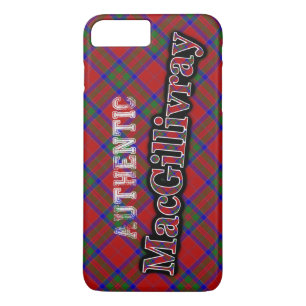 Authentic Clan MacGillivray Scottish Tartan Design iPhone 8 Plus/7 Plus Case