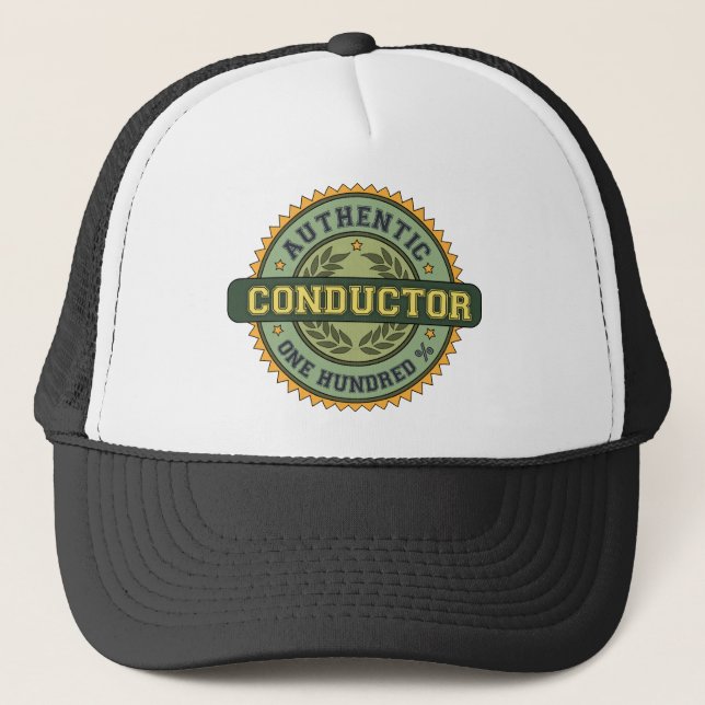 Authentic Conductor Trucker Hat (Front)