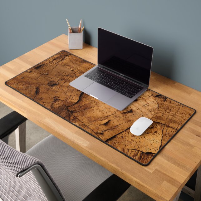 Authentic Cork Texture Desk Mat (Office 2)