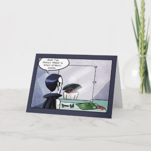 Authentic Dracula Makeup Card