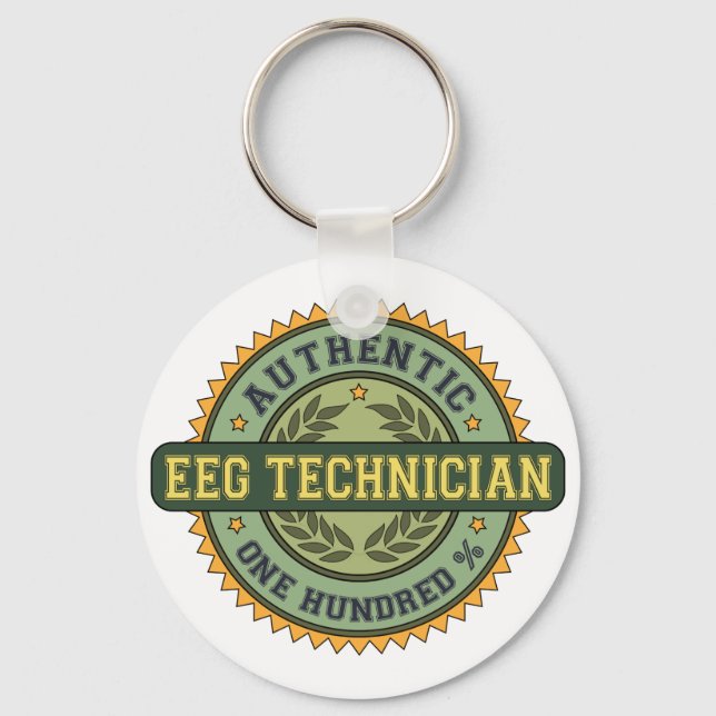 Authentic EEG Technician Key Ring (Front)