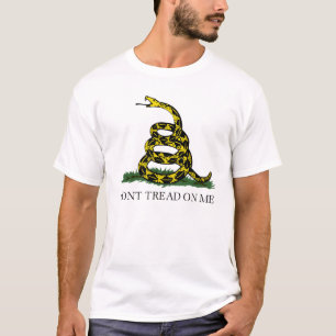 Authentic Gadsden Don't Tread on Me Flag T-Shirt