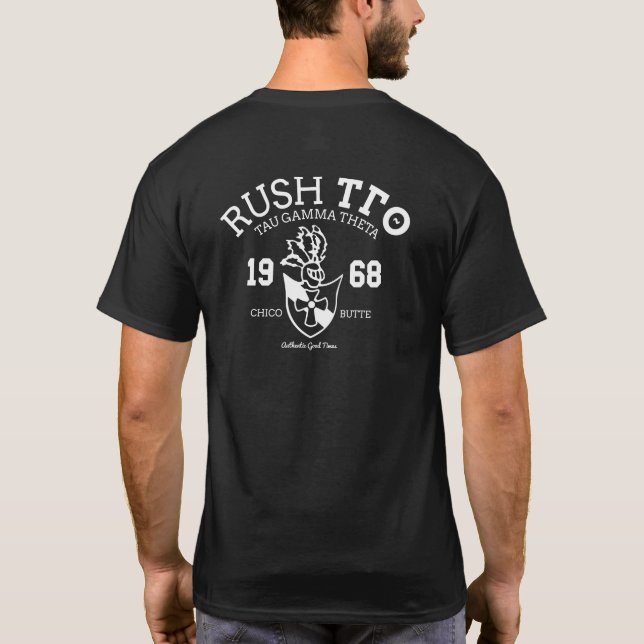 Authentic Good Times Rush Shirt - Black (Back)