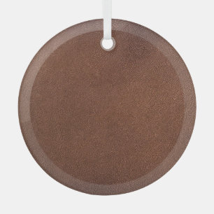 Authentic leather texture, genuine background. glass tree decoration