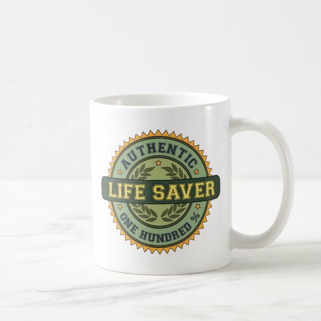 Authentic Life Saver Coffee Mug (Right)