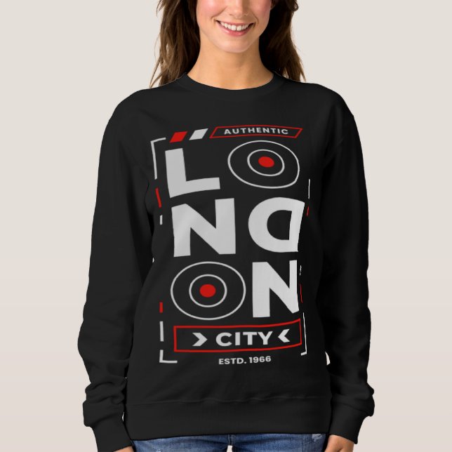 Authentic London City Est 1966 Sweatshirt (Front)