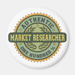 Authentic Market Researcher Magnet