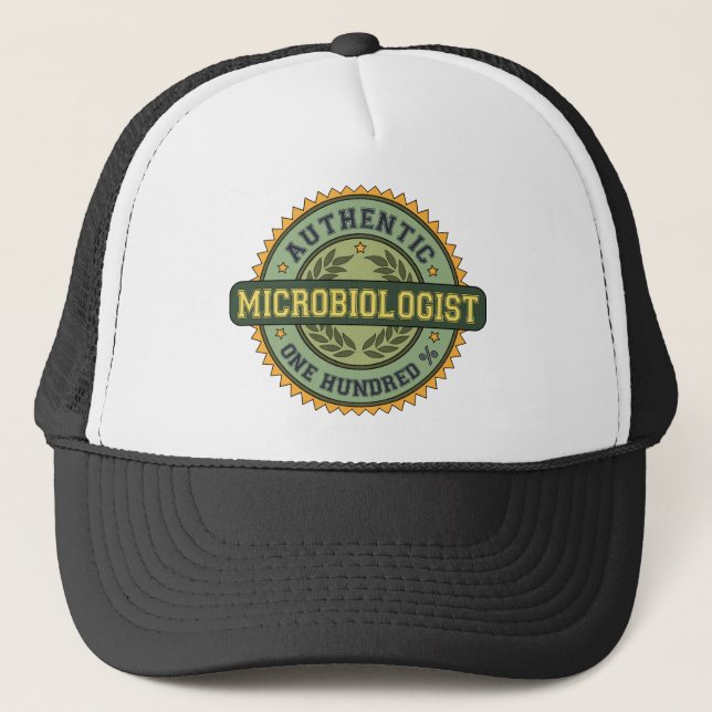 Authentic Microbiologist Trucker Hat (Front)