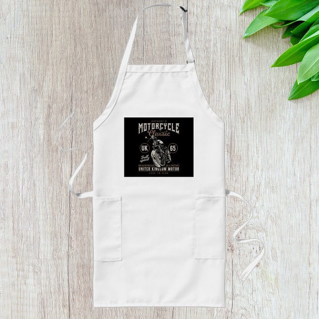 Authentic Motorcycle Classic Long Apron (Creator Uploaded)