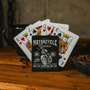 Authentic Motorcycle Classic Playing Cards
