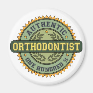 Authentic Orthodontist Magnet