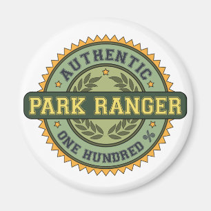 Authentic Park Ranger Magnet