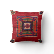Authentic Red Kilim Pillows for a Timeless Look