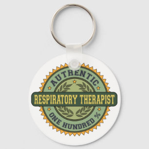 Authentic Respiratory Therapist Key Ring