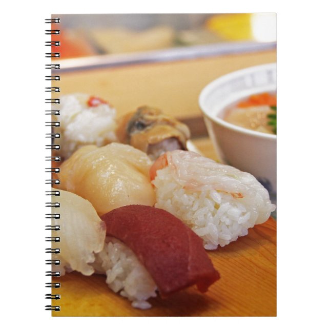 Authentic Sushi Sashimi Notebook (Front)