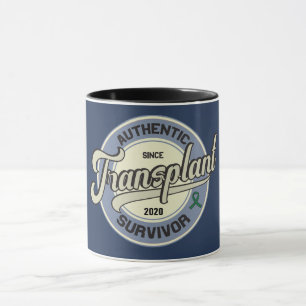 Authentic Transplant Survivor Custom Coffee Mug