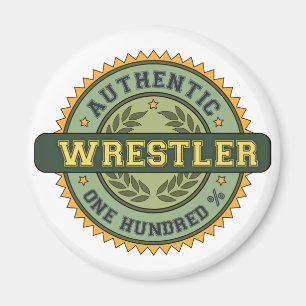 Authentic Wrestler Magnet