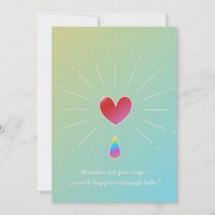 Authenticity Attracts, Inspirational Greeting Card