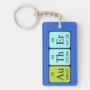 Auther periodic table name keyring