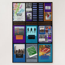Author Book Collection Puzzle
