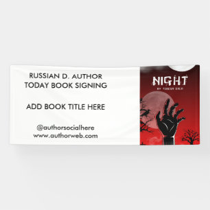 Author Book Cover Artwork Promotional Banner