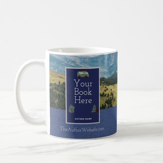 Author Book Cover Design Dickens Mug (Left)