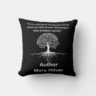 Author Collection by Sommer Hamilton Throw Pillow