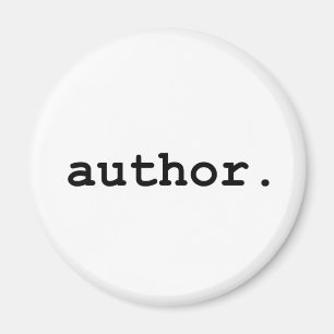 Author - For The Writer in Your Life Magnet