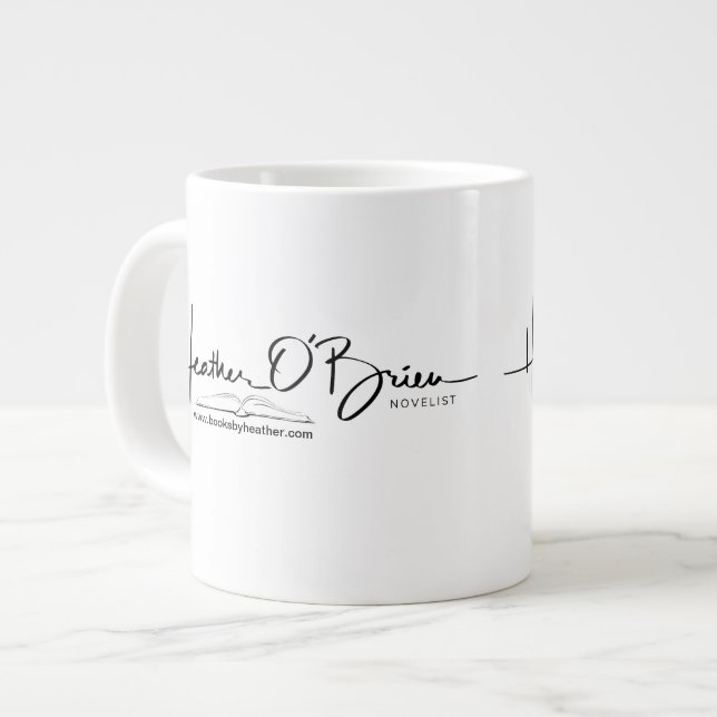 Author Logo Mug (Front Left)