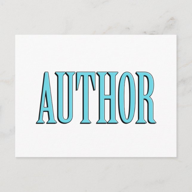 Author Postcard (Front)