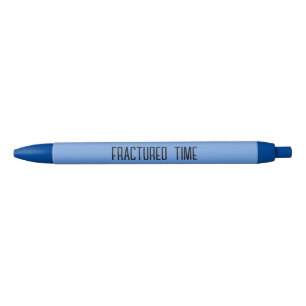 Author Promotional Blue Black Ink Pen