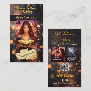 Author Promotional Business Card