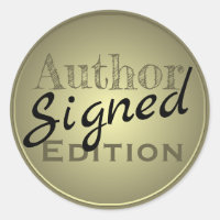Author Signed Edition. Gold and Black.