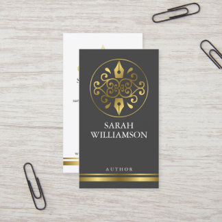 Author / Writer Business Card
