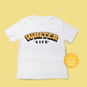 Author Writer Life T-shirt  Tri-Blend Shirt