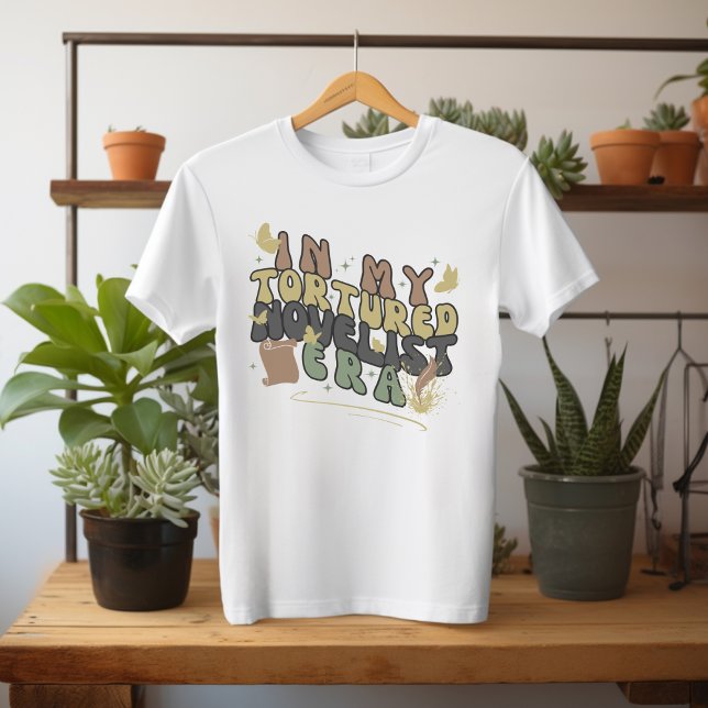 Author Writer Poet Novelist Book Lover Mens T-Shirt (Creator Uploaded)