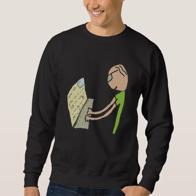 Author Writing Sweatshirt (Front)