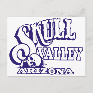 Authorised Skull Valley, Arizona Merchandise Postcard