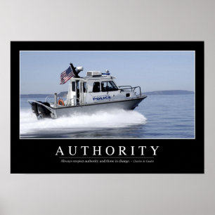 Authority: Inspirational Quote Poster
