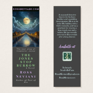 Author's Promotional Dark Grey Mystery