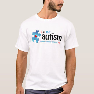 Autism 1 in 150 (b1) T-Shirt